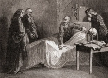 Tod des heiligen Ignatius von Loyola